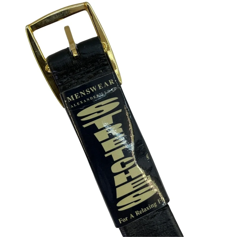 Alexander Lloyd Menswear Belt 54/56 Reversible Black/Brown‎ 1 1/4